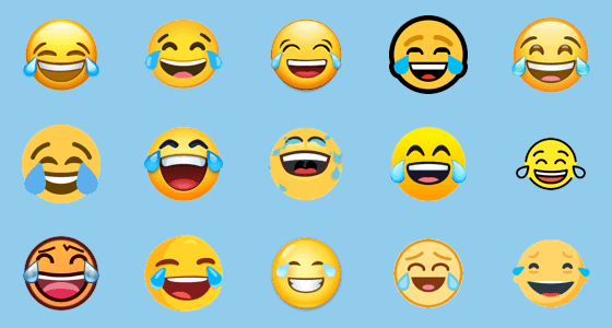 The most popular emojis