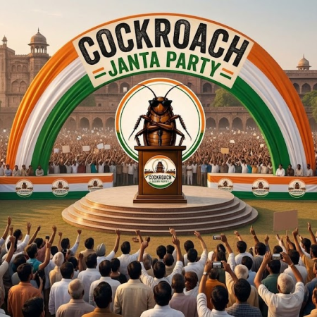 Cockroach Janata Party: Its India’s The Most Powerful Movement 2026.