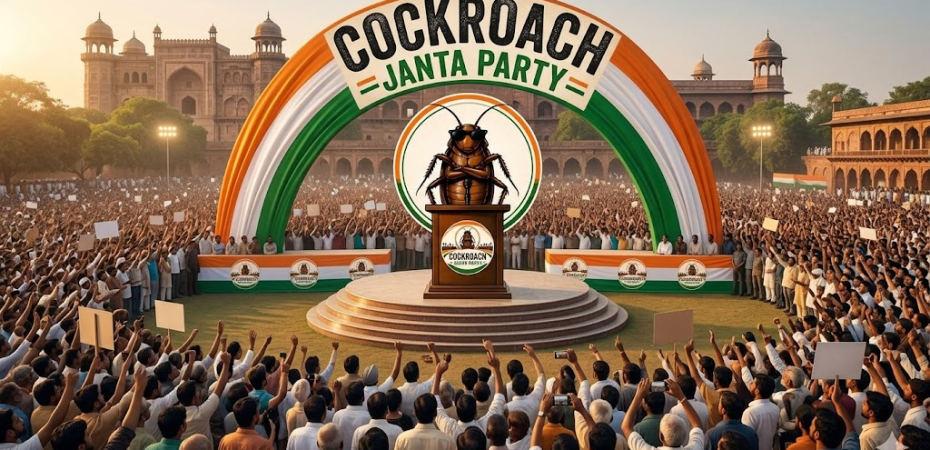 Cockroach Janata Party: Its India’s The Most Powerful Movement 2026.